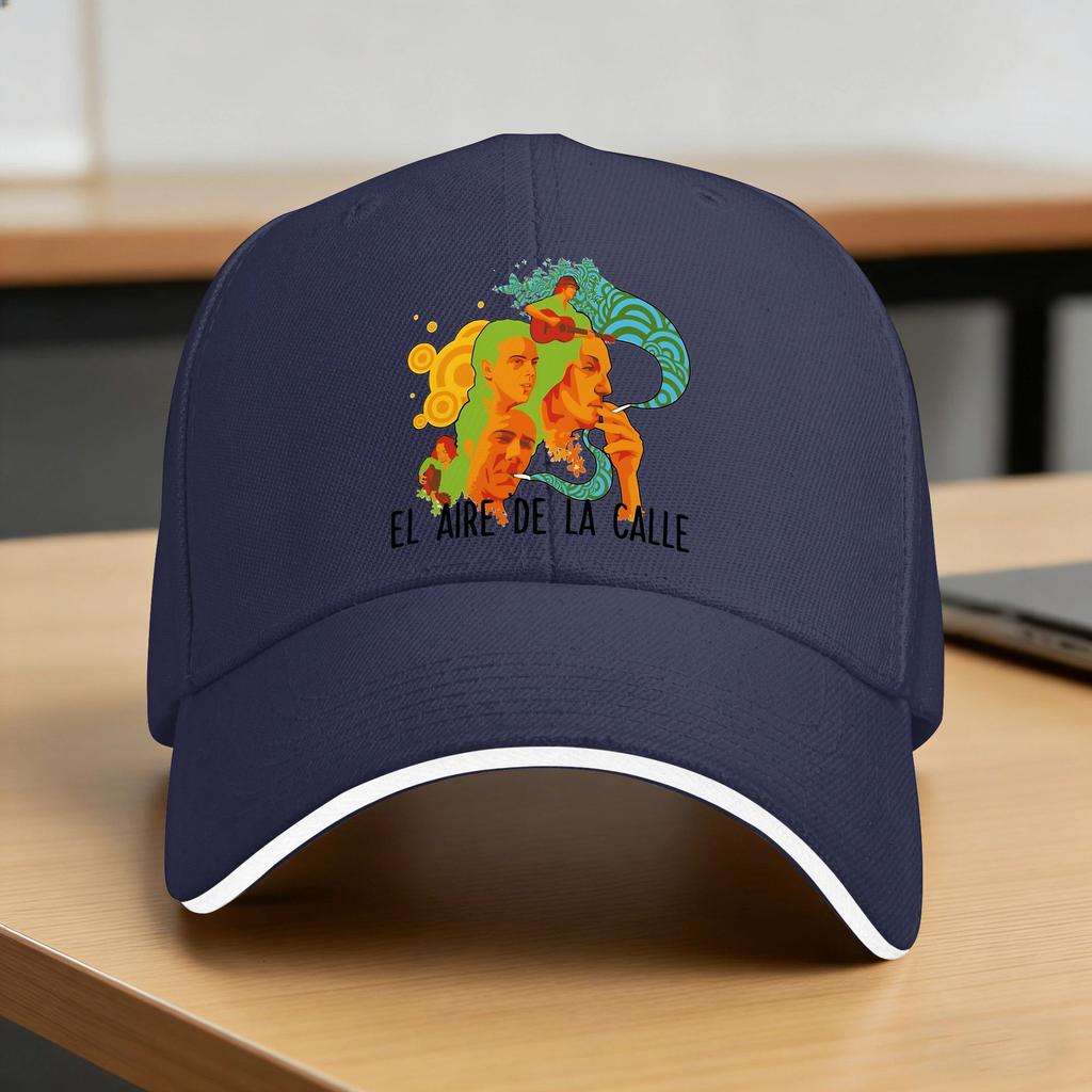 The air of the street  Los Delinqentes Sun Baseball Cap  Summer Fashion Hip Hop Hats For Unisex Kpop Rock Baseball Caps
