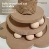 Small Sisal Scratching Post for Cats, Durable Cat Tree with Scratch Board for Indoor Cats, Pet Furniture