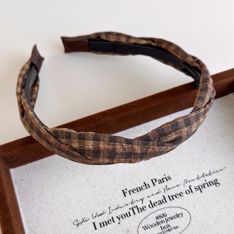 Solid Fabric Wrap Headband for Women Girls Sweet Elegant Headband Simple Hair Hoop Head Band Hair Ornament Fashion Accessories