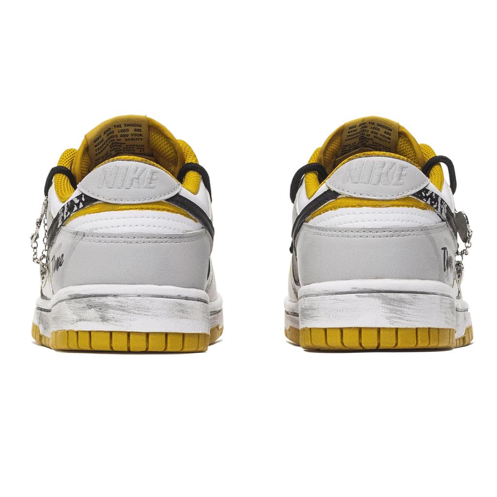 Nike Dunk Rock Guitar Cushioning Abrasion Resistant Support Low top Skateboard Shoes Men's HF5441-109(Team1387-)