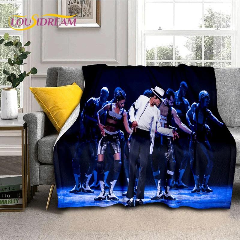 

MJ King of Pop Майкл Джексон Мягкое фланелевое одеяло для кровати, спальни, дивана, пикника, плед для укрытия на открытом воздухе, подарок для отдыха 30x40in