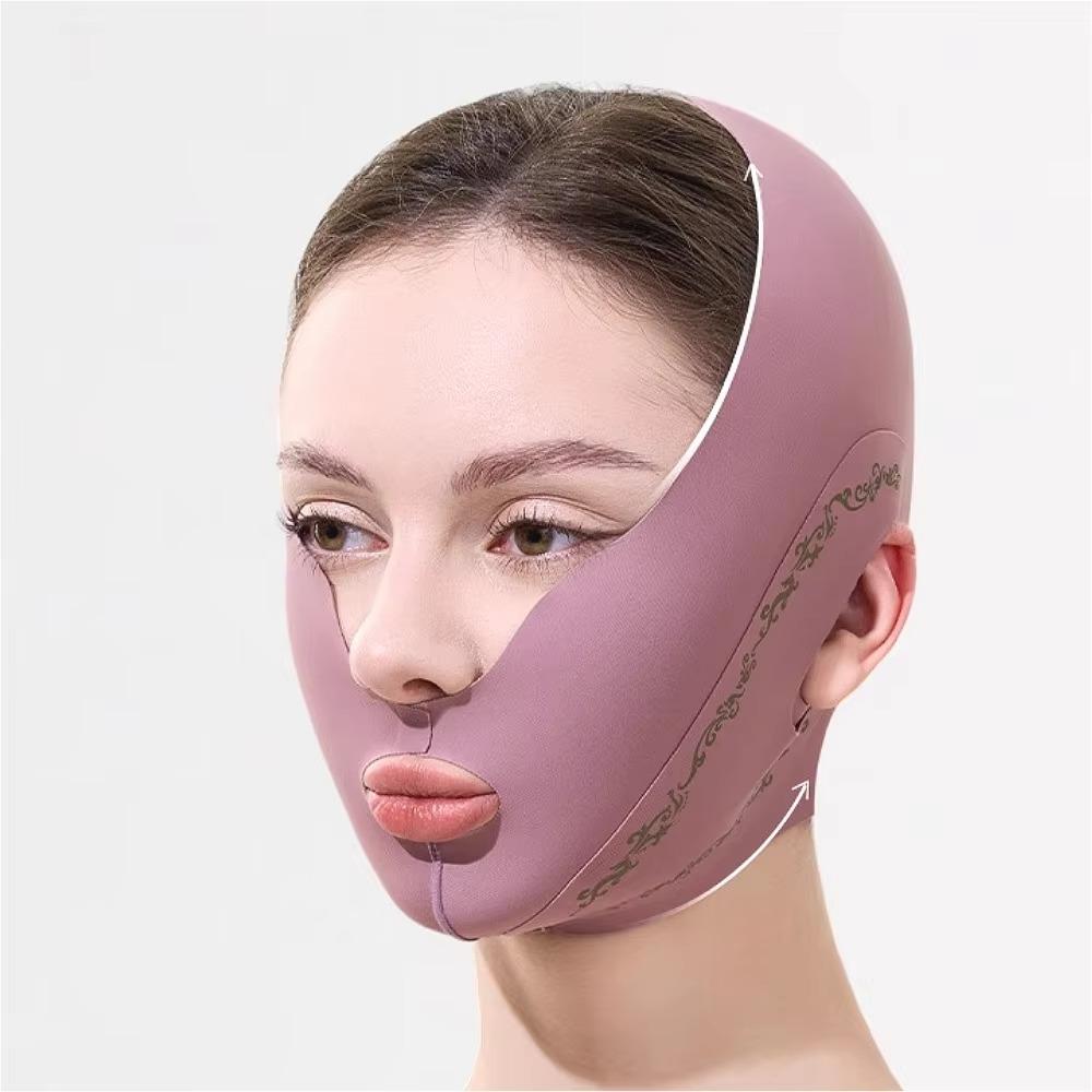 Portable Adjustable Face Slimming Bandage Upgraded Lifting Belt Facial Massage Strap Anti Wrinkle V Line Sleep Mask Chin Cheek