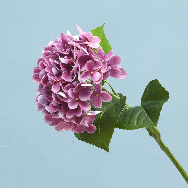 Long Feel Moisturizing French Hydrangea Simulated Flower Photography Props Home Decoration Ornament Fake Flower