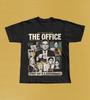 Camiseta de la Serie de TV The Office, Camiseta Estilo Collage Michael Scott, Camiseta Gráfica Vintage de Sitcom