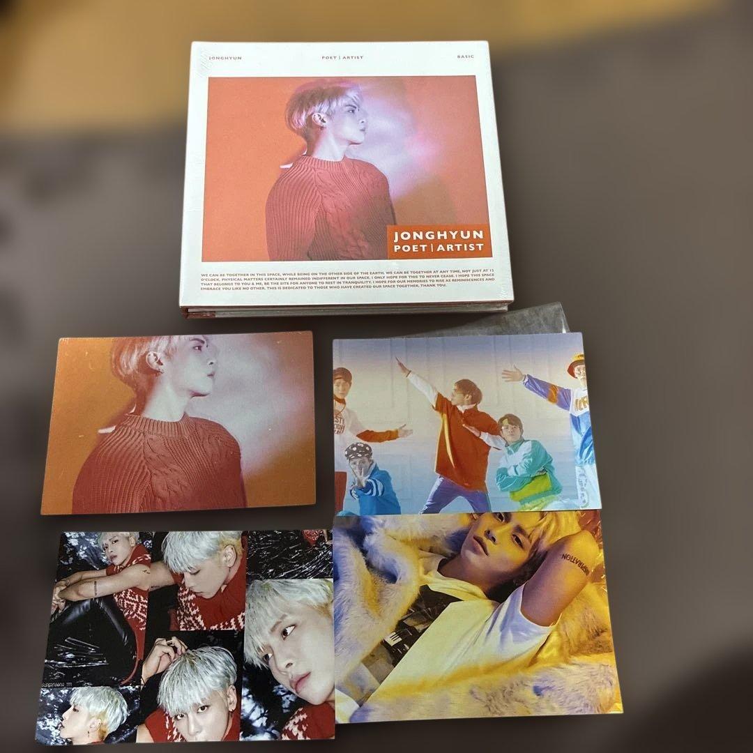 

[USED] SHINee JONGHYUN POET ARTIST PHOTO