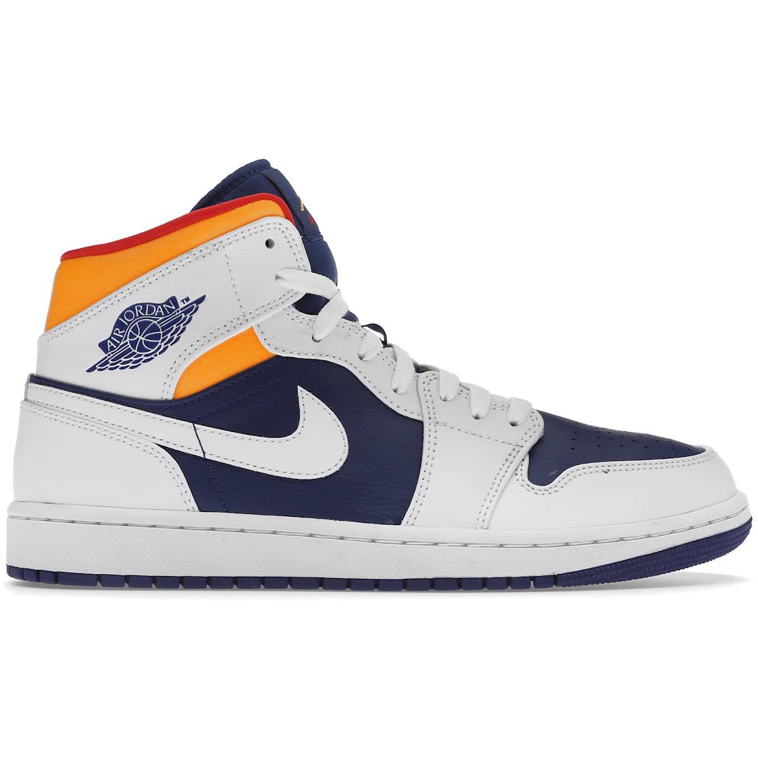 

Sneaker Jordan 1 Mid Royal Blue Laser Orange(554724-131) 44
