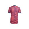Adidas Juventus Logo Print Crew Neck Soccer Jersey 22/23 Men Soccer Jersey Pink HR5639