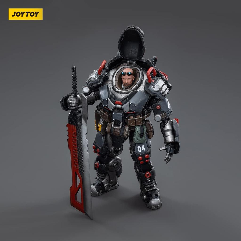 JOYTOY War The Gloomy Expeditionary Obsidian Cavalry Scale PVC ABS Painted Movable Figure Star Force, "Charger" 1/18 &