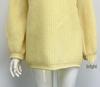 Women's Plus Size Chunky Knit Roll Neck Sweater - Solid Color Loose Pullover for Autumn/Winter