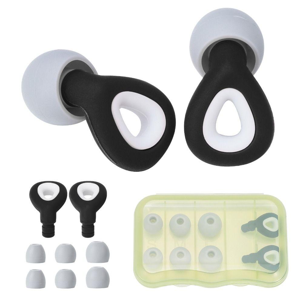 

Noise Reduction Noise Canceling Earplugs Silica Gel Silicone Earplugs Work