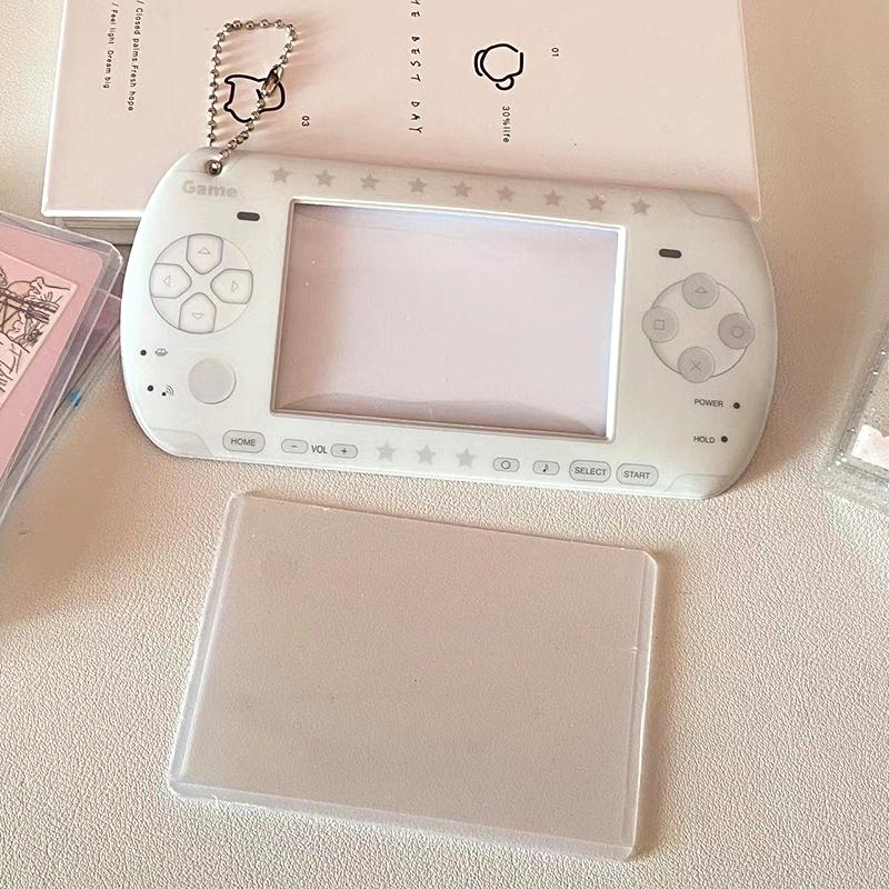 Cartoon Kpop Photocard Holder Camera Mobile Phone Shaped Idol Photocard Binder 3Inch Photo Storage Case Protection Cover