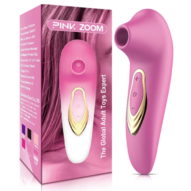 Powerful Clitoris Sucking Vibrator for Women Nipple Oral Vacuum Stimulator Massager Dildo Female Masturbator Sex Toys for Adult