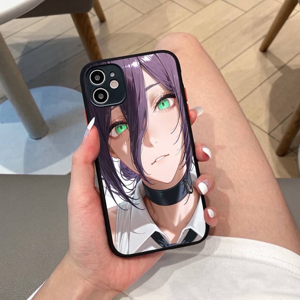 

Anime Chainsaw Man Reze Arc Phone Case For IPhone 11 12 13 14 15 16 Pro Plus X XS MAX Matte Bumper Shockproof Cover iphone 16