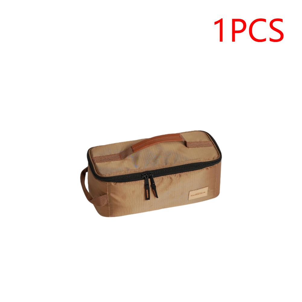 

1/2PCS Cooking Utensil Organizers Bag Handbag Camping Travel Storage Bag Picnic Hiking Outdoor Camping Utensil Set Cooker Pouch