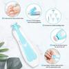 Baby Electric Nail Trimmer with Led Light Kid Nail Polisher Tool Baby Care Multifunctional Fingernail Cutter Trimmer Infant Manicure Set