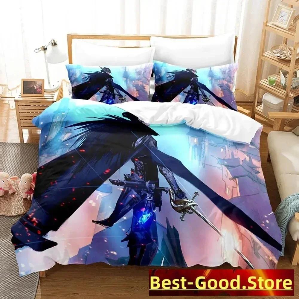 

Dragon Age Dreadwolf Bedding Set Single Twin Print With Pillowcase Bed Duvet Cover Soft Single Double Queen Super King Size EU Single(135*200cm)3pcs