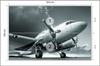 Photomural Propeller Airplane Smooth Vinyl 254x184
