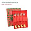 Christmas Cartoon Stainless Steel Spoon & Fork Set – Festive Cutlery with Gift Box