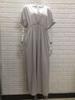 763 New Hot Selling Deep V Short Sleeve Split Dress