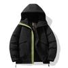 Winter Down Jacket New Style Simple Men's and Women's Same Style Thickened Winter Jacket with Inner Hood