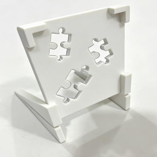 Puzzle Box Display Stand All-in-One Jigsaw Puzzle Box Lid Holder Detachable Puzzle Poster Holder Accessory Gift for Adults