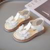Girls' 2026 Summer Open-Toe Princess Sandals: Soft Sole, Stylish Beach Shoes