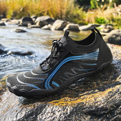 Summer Aqua Shoes Outdoor Hiking Wading Water Shoes for Men Women Breathable Light-Wight Portable Barefoot Sneakers Gym Shoes