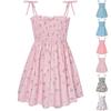 Summer Children's Dress Fashion Thin Girls' Slip Dress Children's Floral Dress