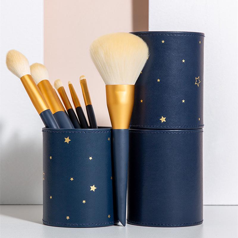 Grapewood Soft Bristle Eye Makeup Brush Set: Eyeshadow, Blush & Powder Brushes