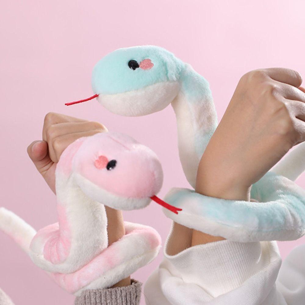 Little Snake Year of The Snake Plush Toy Wrap Around Arm Snake Animal Doll  Children Gift