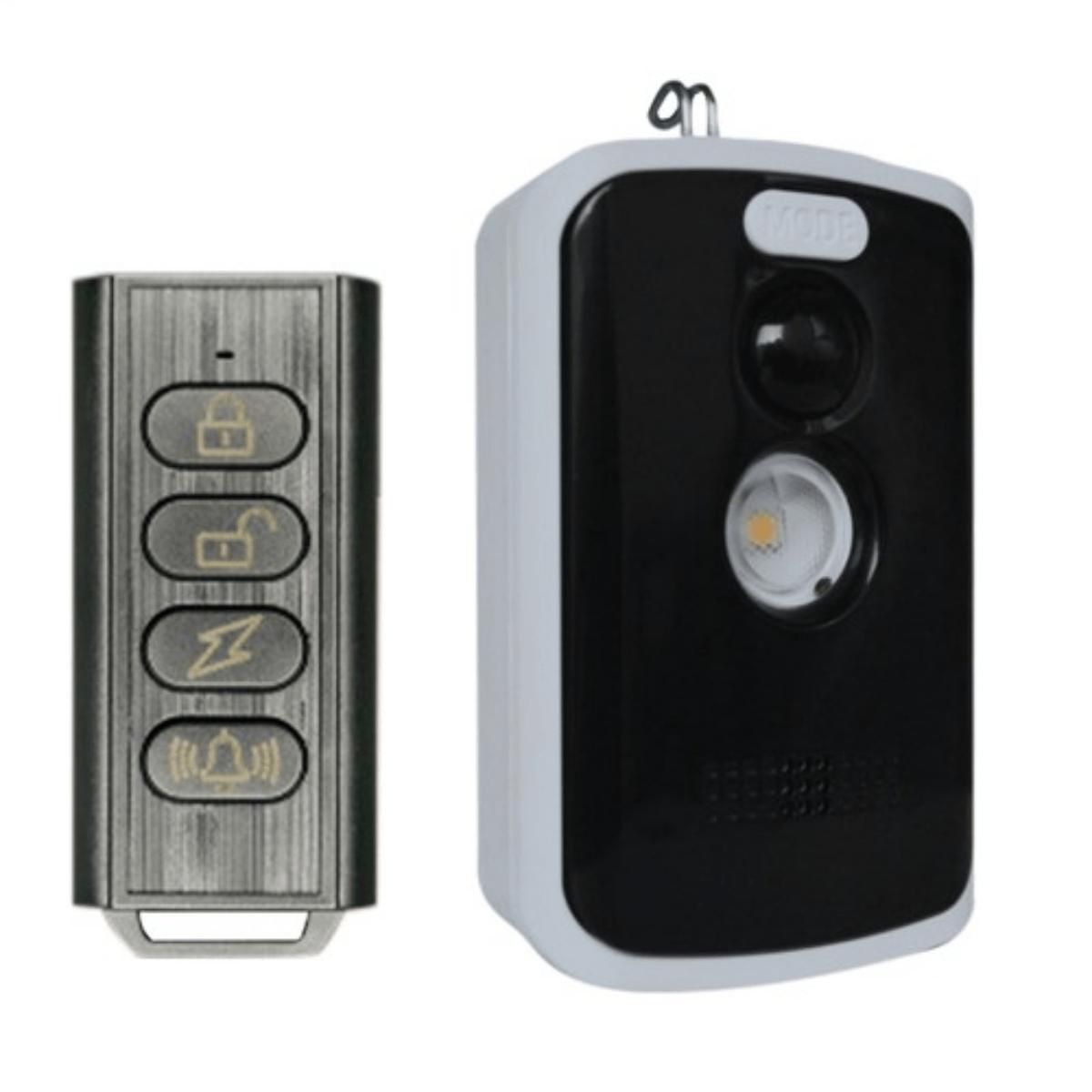 Wireless PIR Infrared Thermal Alarm Remote Control Outdoor Camping Anti-Animal Alarm Human Detection Sensor WP02P