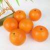 5PCS Artificial Oranges Home Garden Bedroom Living Room Decoration Festive & Party Supplies Fake Fruits Photography Props
