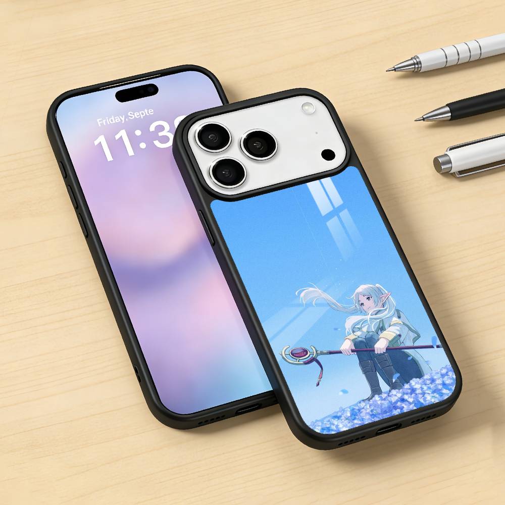 Sousou No F-Frieren Phone Case Magnetic For iPhone17 16 15 14 13 12 Pro Max For Magsafe Wireless Charging Cover