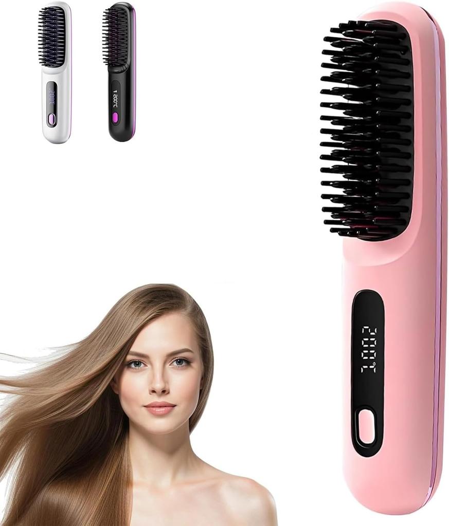 Multifunctional Home Portable Wireless Charging Hair Straightener