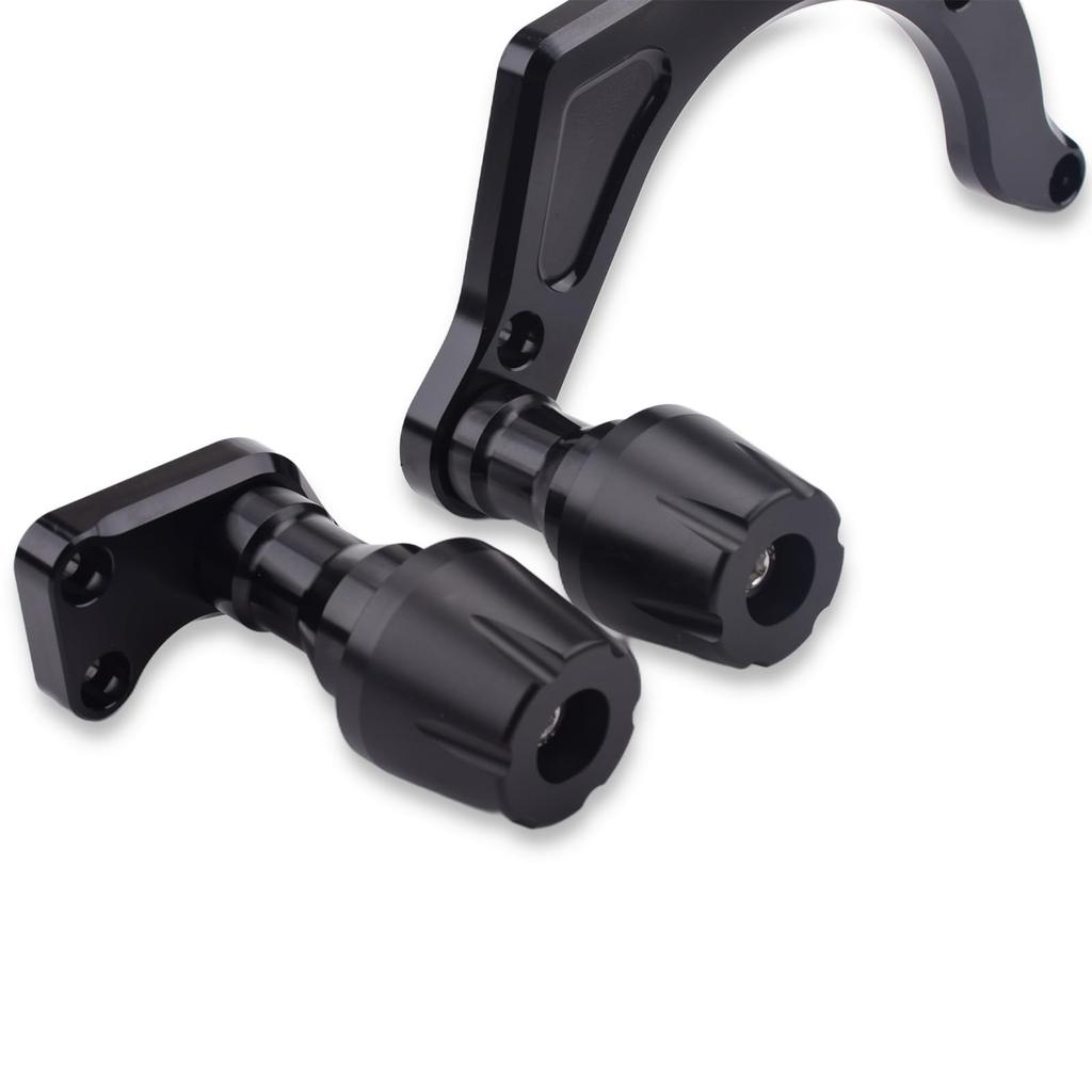 LEDISHUN Motorcycle Frame Slider / Engine Slider Suzuki Jixer SF250 All Year Black