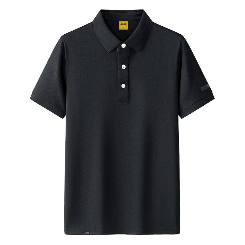 Jeep Men's Ice Silk Short Sleeve Polo Shirt P86DMKT422