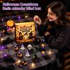 Halloween Countdown Calendar Resin Figurine 9-Day Advent Decor