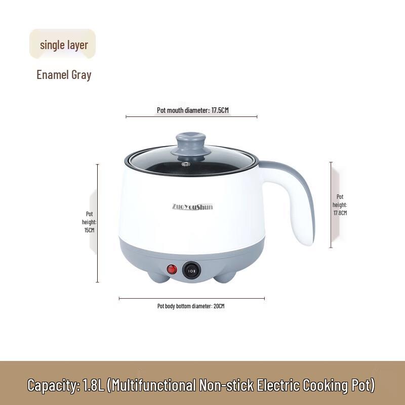 Compact Multi-functional Electric Cooking Pot