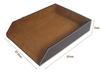 Leather A4 Paper Tray File Tray File Box Business Document Box Office Supplies