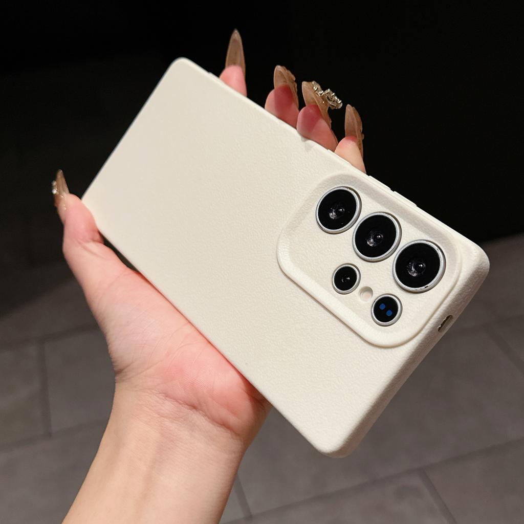 Phone Case For OPPO A15 A38 A57 A60 A78 Reno11 Reno14 Realme 11 14 C21Y C53 C63 Luxury Leather Texture Soft Silicone Protection Cover