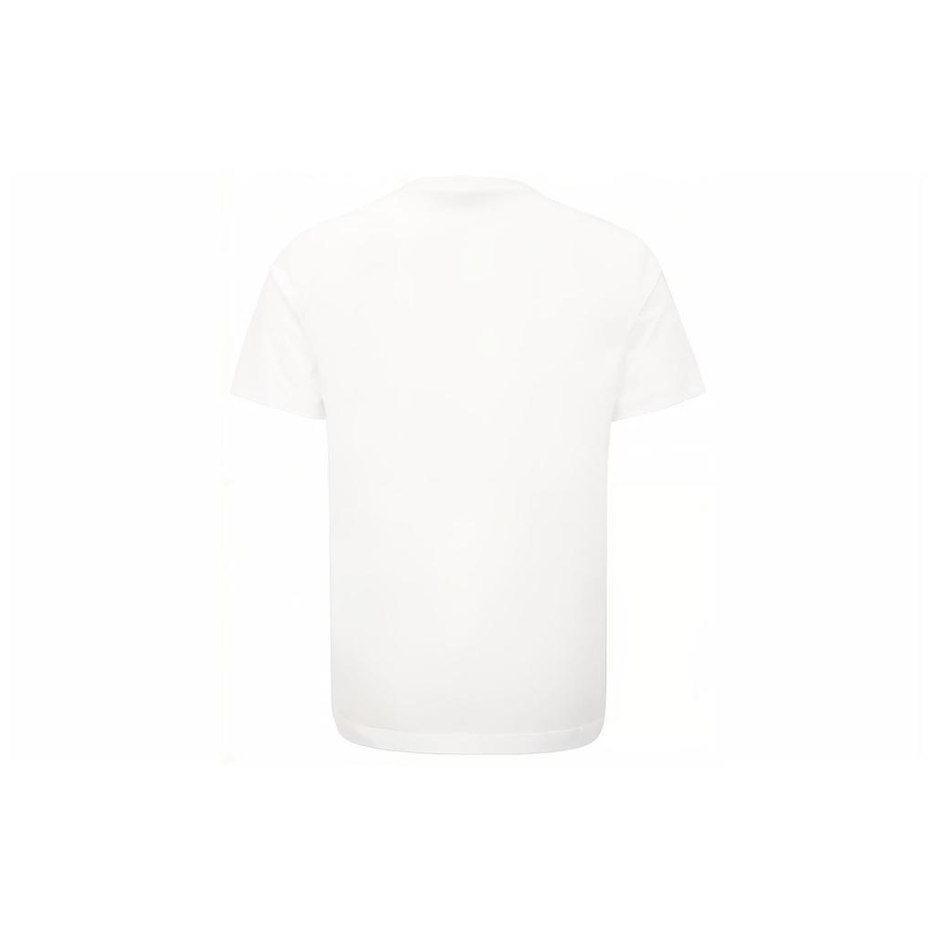 Calvin Klein Shiny Logo Round Neck Pullover T-Shirt Men tops White J319388-YAF