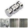 Aluminium Knob Rustproof Door Handle 80mm Length for Shower Door  designs  for Comfort & Styles in Home & Hotel Bathrooms