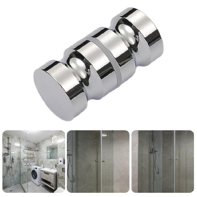 Aluminium Knob Rustproof Door Handle 80mm Length for Shower Door  designs  for Comfort & Styles in Home & Hotel Bathrooms