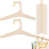 10/20Pcs Wooden Baby Hangers Hildren Wooden Hangers for Clothes Wooden Children Clothing Hanger Cute Animal Shaped Hooks Hanger