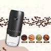 Portable Coffee Mill Coffee Grinder Rechargeable Grinding Machine Plastic Texture Suitable for Convenient Outdoor Use