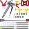 Zestaw Pistolet Malarski Z Dyszami 517 I 513 – Wysoka Jakość Malowania | Lanca 50cm | 11 Uszczelek I 6 Filtrów