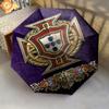 Royal Emblem Nautical Pride Folding umbrella Suitable for all seasons Suitable for all seasons Gift Three folds printing