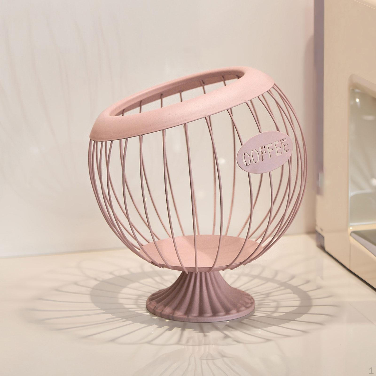 

Coffee Capsule Holder, Versatile, , Basket, Espresso Organizer for Hotels рожевий
