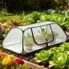 Protection de Plantes Pop-Up Filet de Protection pour Plantes Couverture de Serre en PVC Transparent Bacs à Légumes