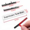 4/2 buc Metal de înaltă calitate harman/kardon Stil Auto Difuzor Hi-Fi audio Insignă Difuzor Autocolant Emblema stereo Accesorii de Decorare